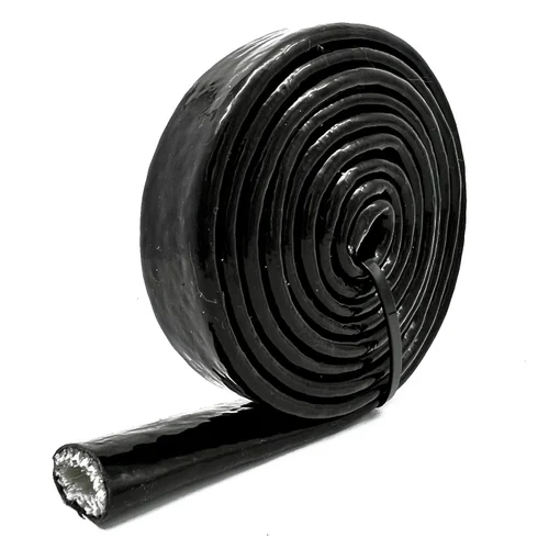 Black Silicone Fiberglass Sleeves - Image 3