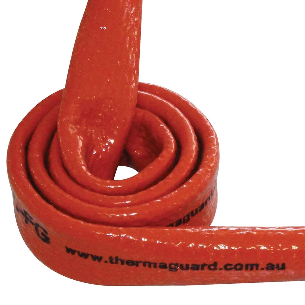 Brick Red Knitted Fire Sleeve - 1