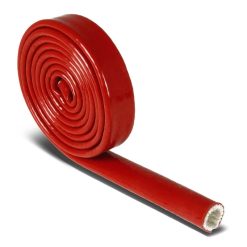Alternative view of Red Heat Shielded Fire Proof Sleeve