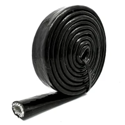 Red Silicone Coated Fiberglass Sleeve - 1