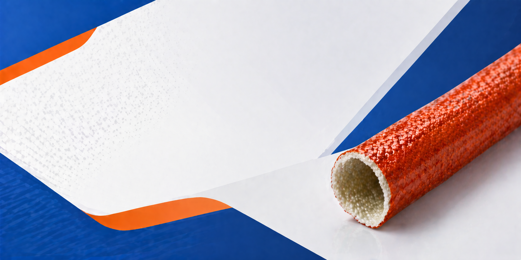 Silicon Rubber Coated Fiberglass Sleeve