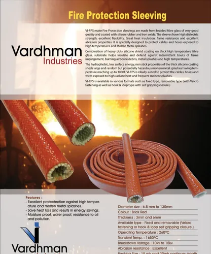 Silicone Rubber Coated Fiberglass Sleeve - Image 3