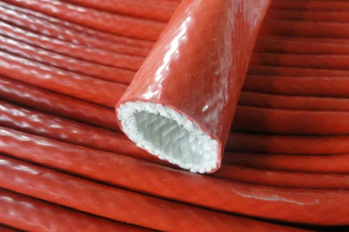 Silicone Rubber Coated Fiberglass Sleeve - Image 2